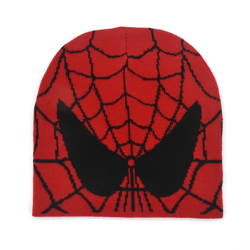 Acrylic Y2K Spider Pattern Beanie (2022)