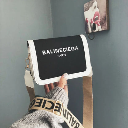 Wide Shoulder Crossbody 'Balenci' Bag