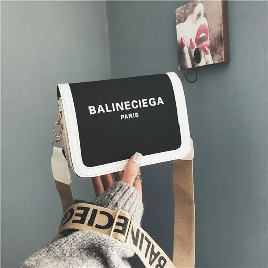 Wide Shoulder Crossbody 'Balenci' Bag