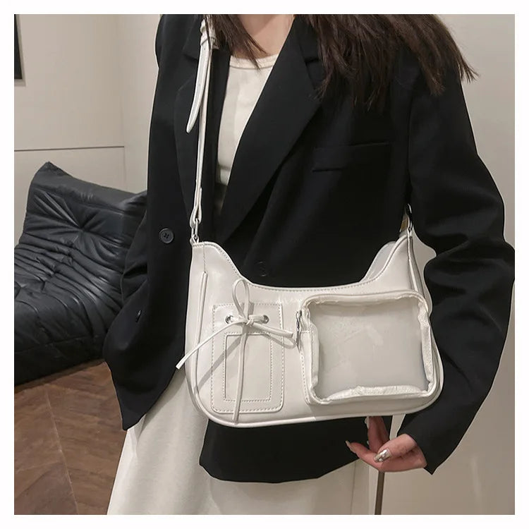 Y2K Transparent Harajuku Crossbody Bag