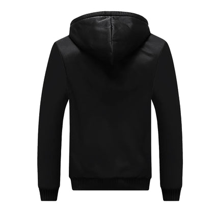 Men's Camo Fleece Winter Jacket