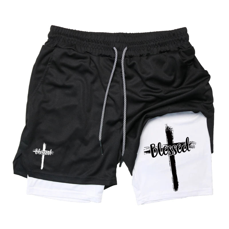 Holy 2-in-1 Performance Gym Shorts