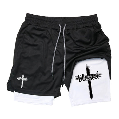 Holy 2-in-1 Performance Gym Shorts