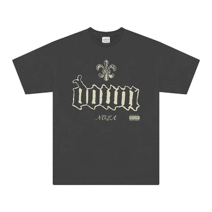 'DOWN' Rock Graphic Tee