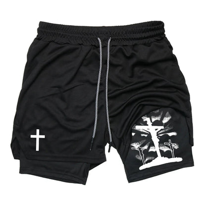 Holy 2-in-1 Performance Gym Shorts