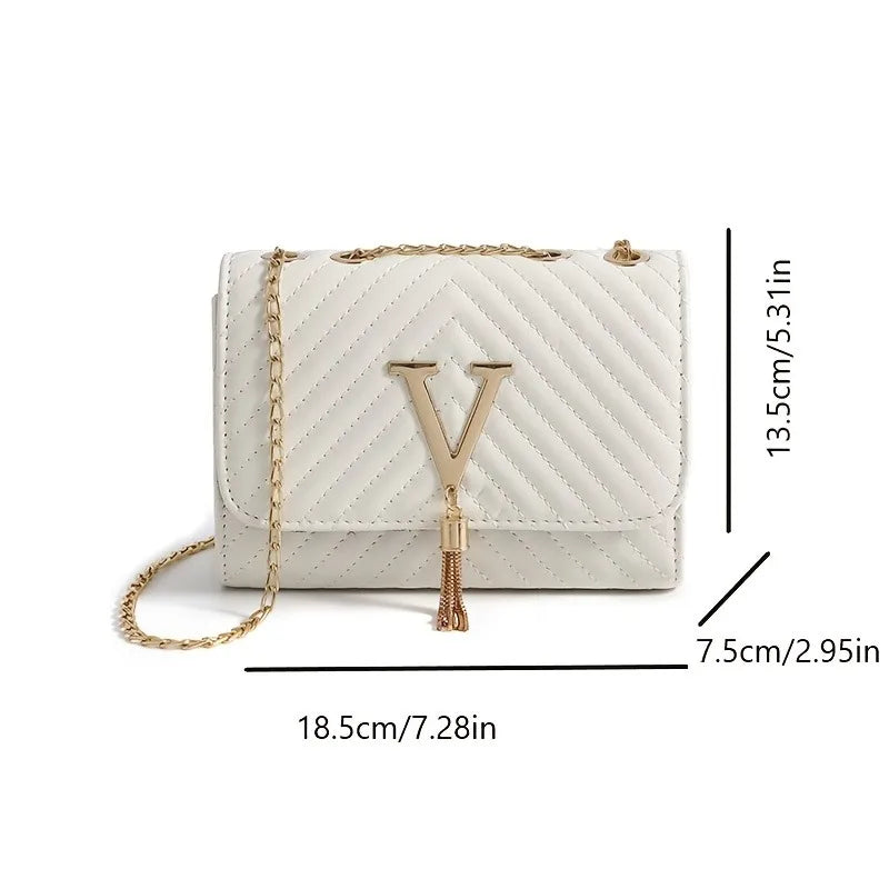 Sequined Luxury Tassel Crossbody